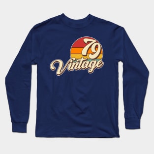 Vintage 1979 Long Sleeve T-Shirt